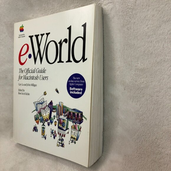 e-World The Official Guide for Macintosh Users by Cary Lu & J Milligan w/ Floppy - Picture 2 of 8